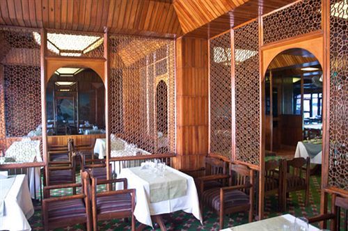 Heritage interior of Ahdoos Restaurant with vintage decor