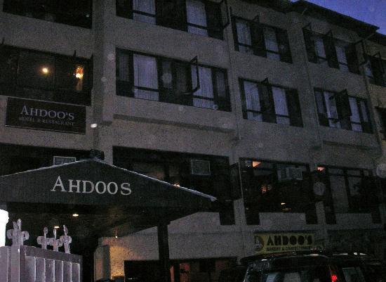 Ahdoos Restaurant exterior on Residency Road Srinagar