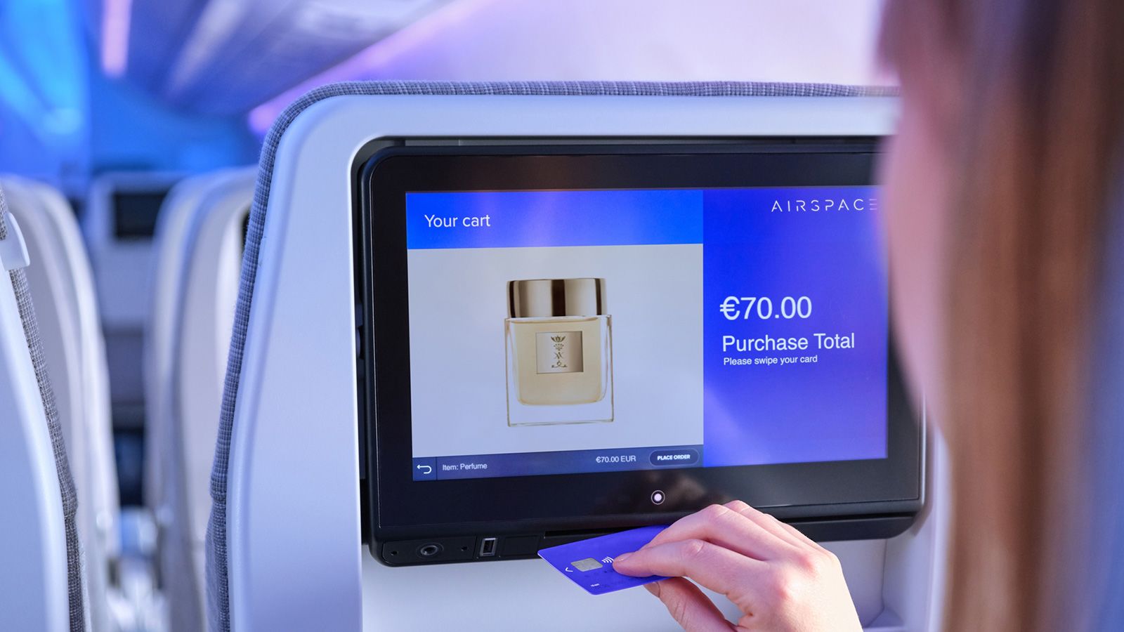 Air India In-Flight Entertainment Screen