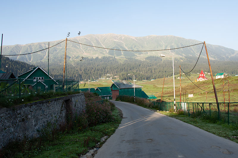 Starting point near Gulmarg for Alpather trek