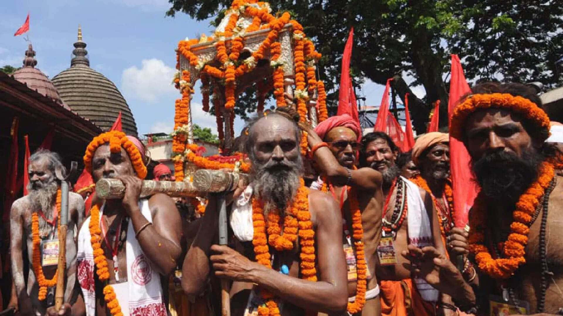 Facilities for pilgrims during Ambubachi Mela