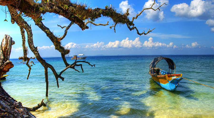 Andaman Islands in different seasons