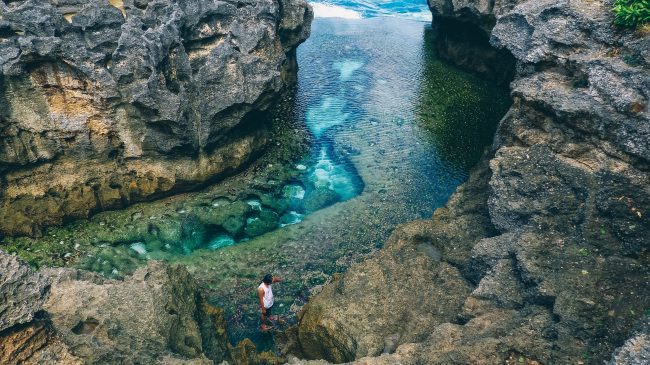 Nusa Penida west day trip route including Angel s Billabong and nearby stops