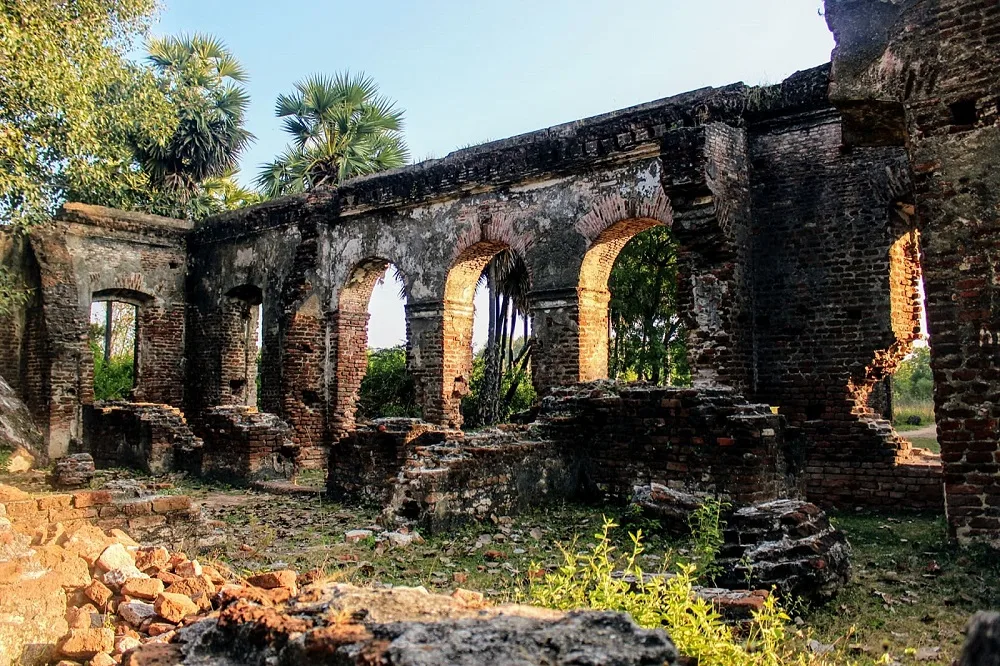 Arikamedu archaeological site near Pondicherry