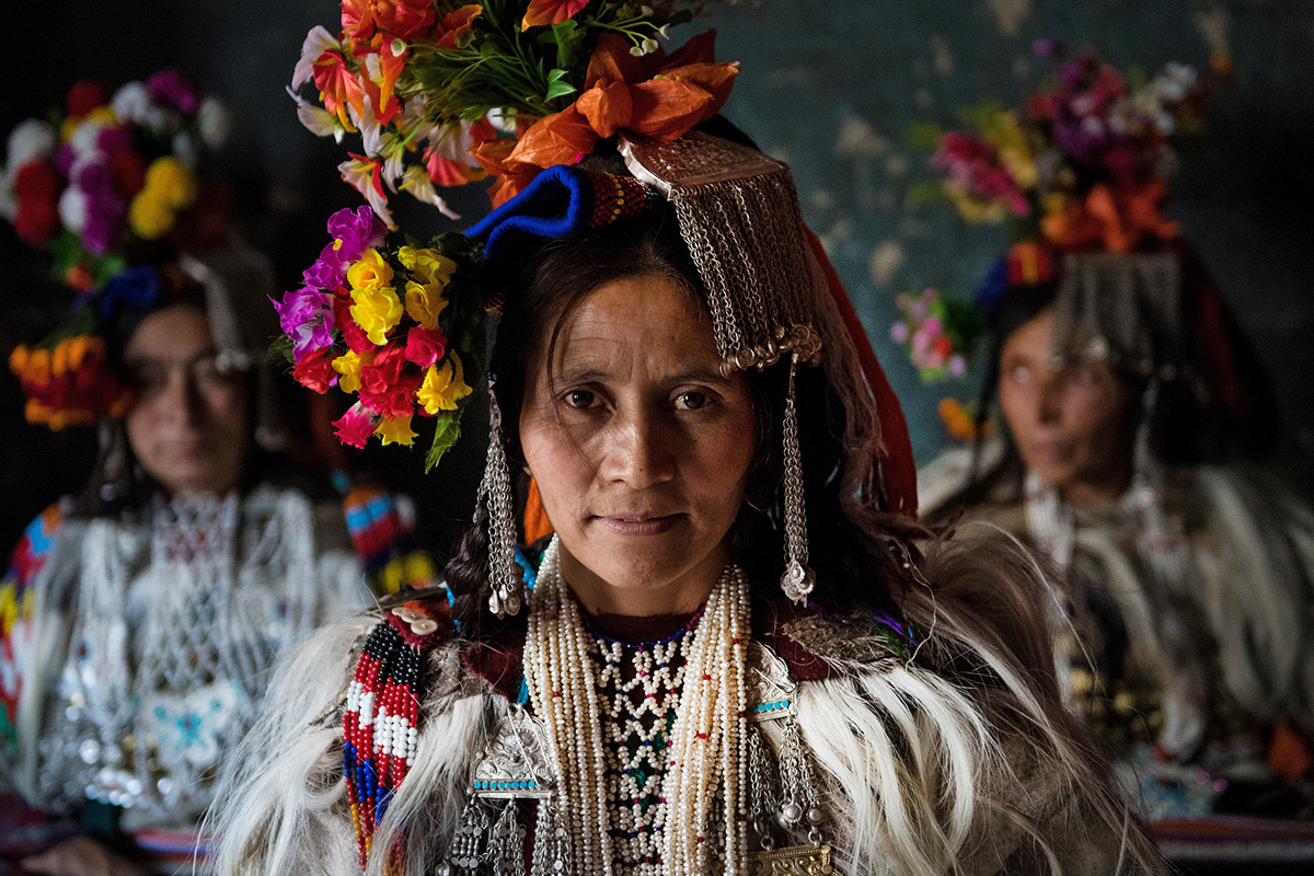 Traditional village life in Aryan Valley Ladakh