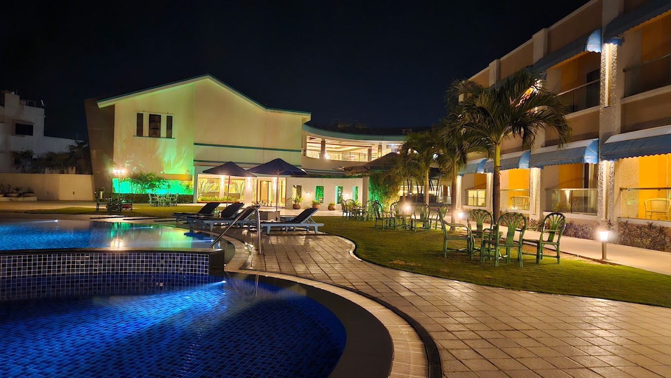 Azzaro Resort pool area and recreational spaces