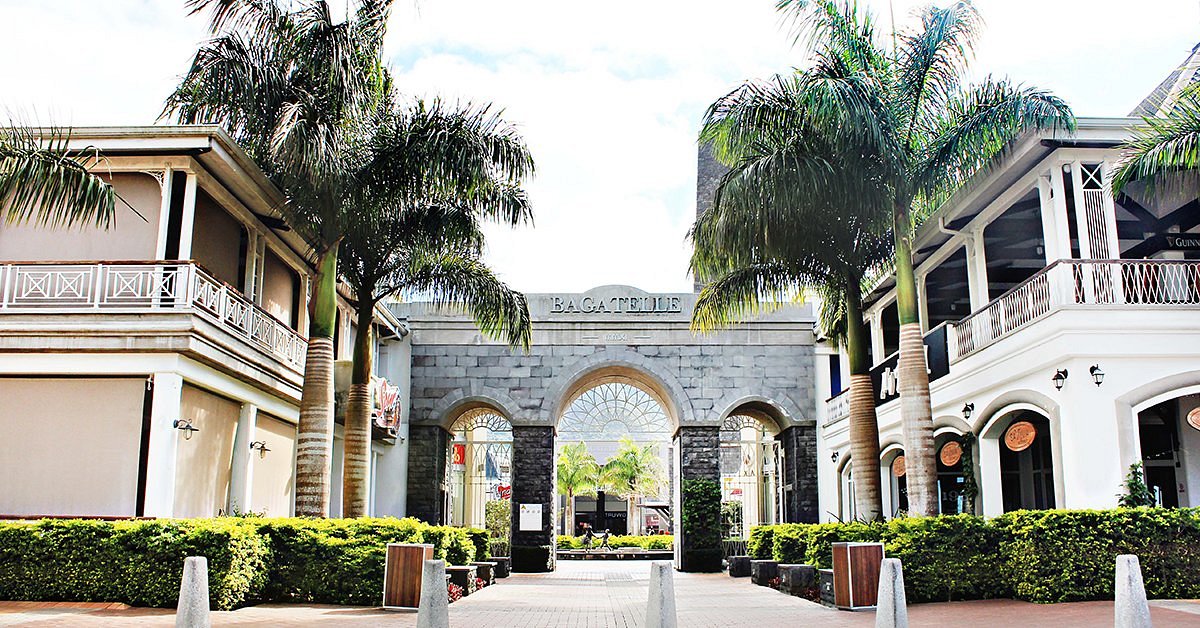 Bagatelle Mall exterior in Mauritius