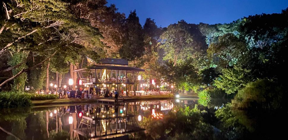 Devotees gathering for Mahashivratri celebrations in India