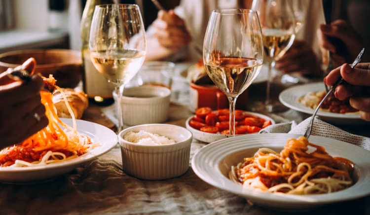 Modern dining district in Gurgaon