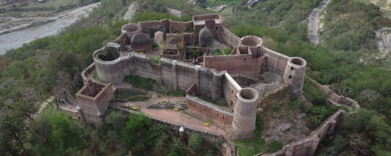 Bhimgarh Fort overview in Reasi Kashmir