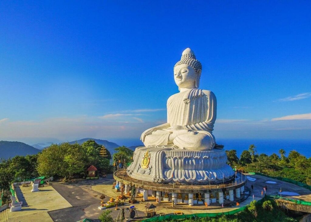 Big Buddha Phuket overview on Nakkerd Hill
