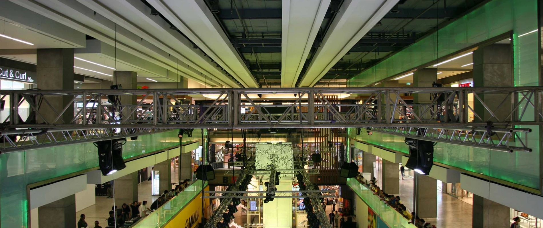 Central World Shopping Plaza interior in Bangkok