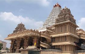 Chhatarpur Temple Exterior Architecture