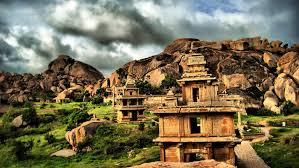 Majestic Chitradurga Fort on rocky hills