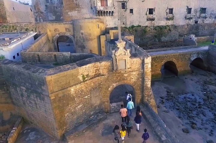 Heritage street view in Daman and Diu