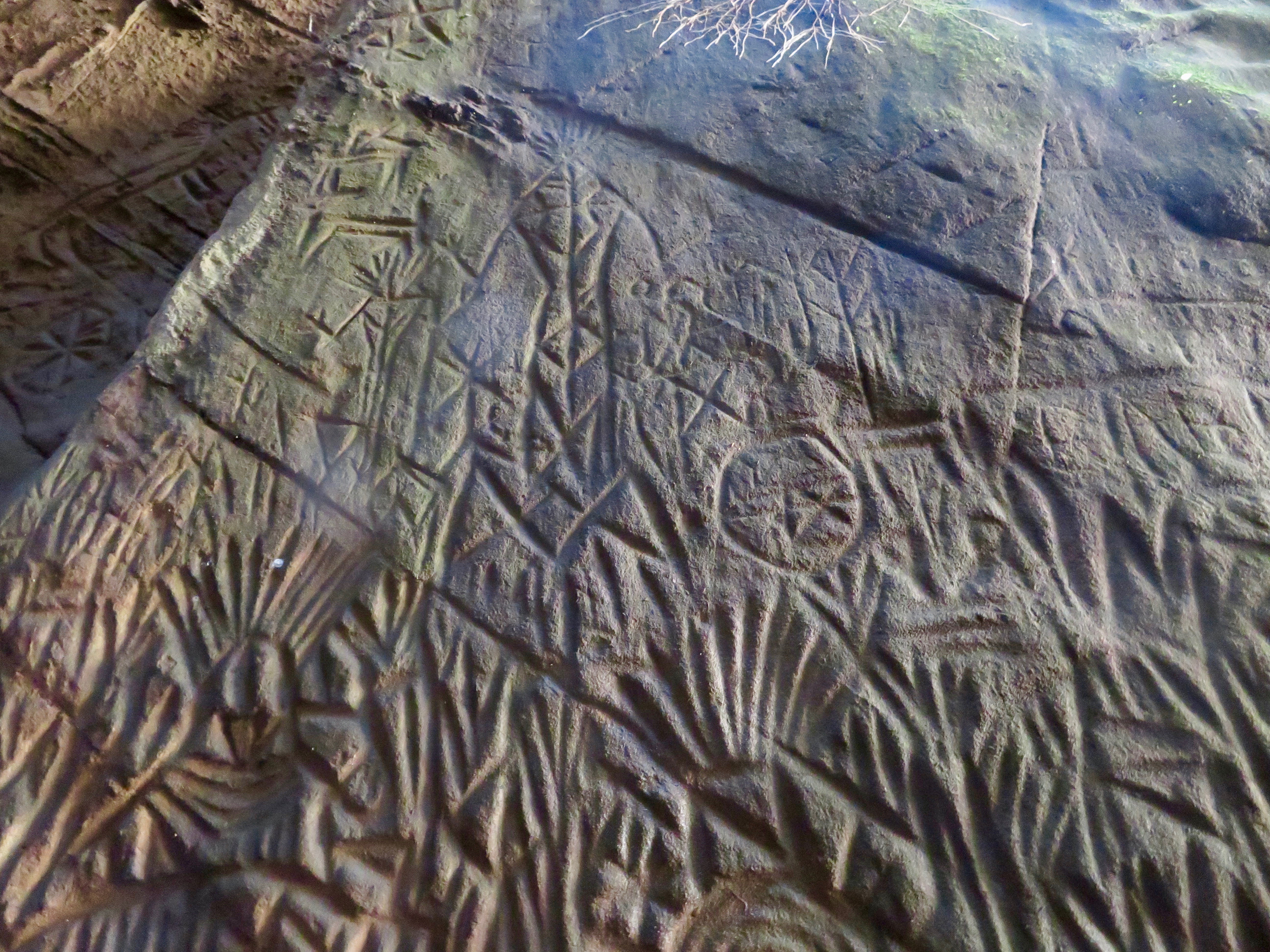 Ancient Petroglyphs at Edakkal Caves