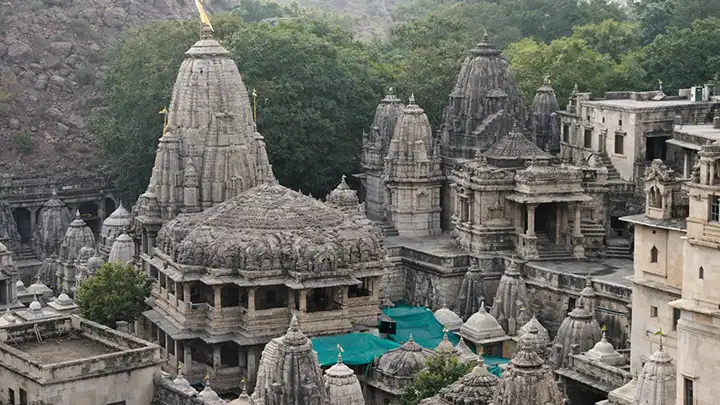 Eklingji Temple during Winter
