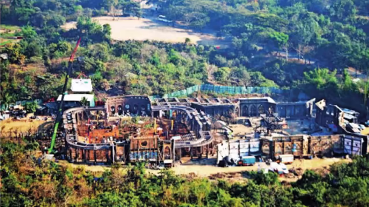 Film City Mumbai studio and set area