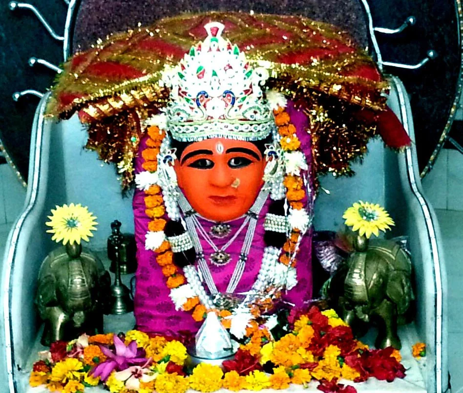 Devotional rituals and offerings at Ganga Maiya Temple Chattisgarh