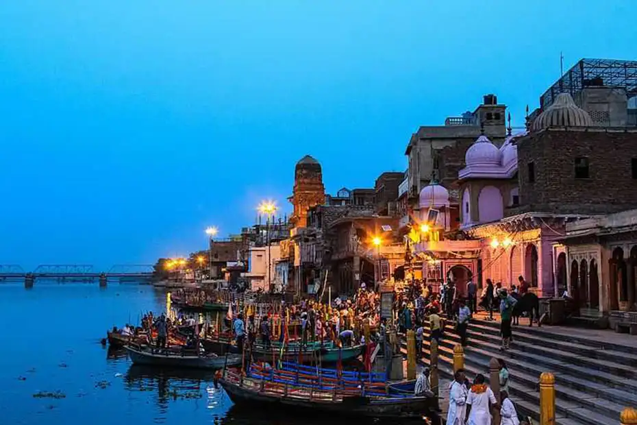 Gokul Bridhavan Holi celebration atmosphere in the Braj region