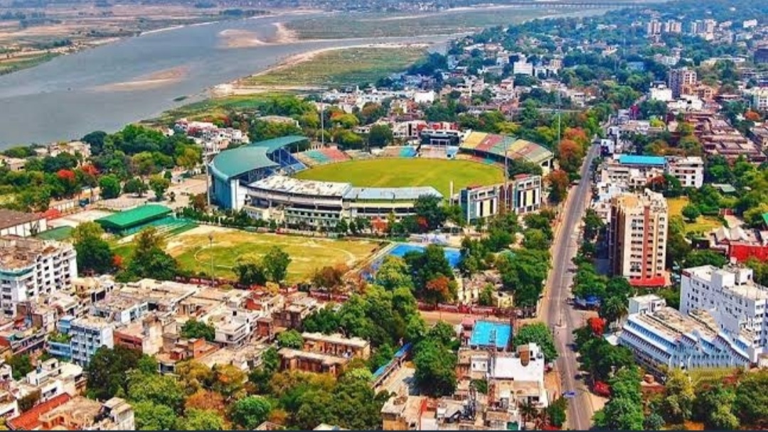 Green Park Stadium Kanpur during an international cricket match