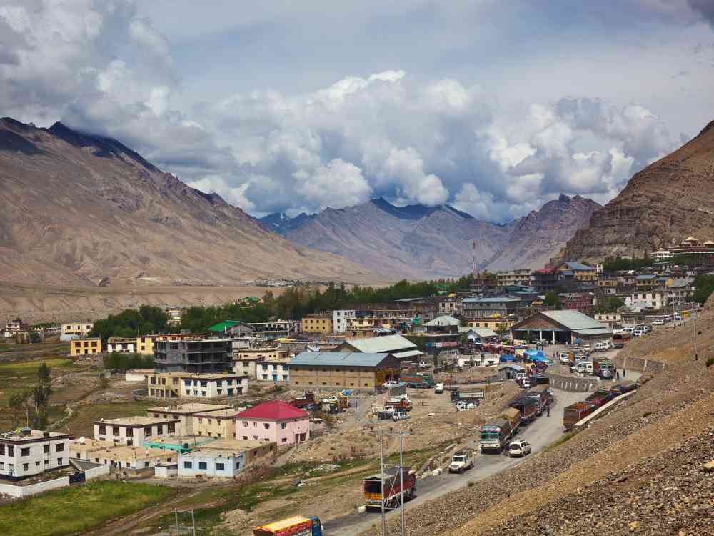 Panoramic viewpoint near Komic village