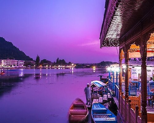 Gulmarg village evening scene in July