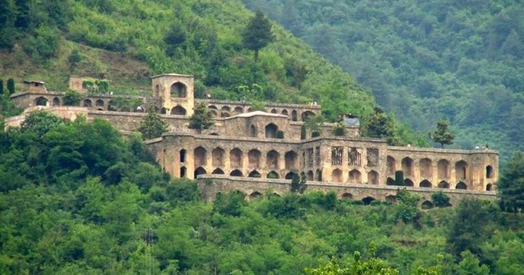 Misty old heritage site associated with haunted lore in Kashmir