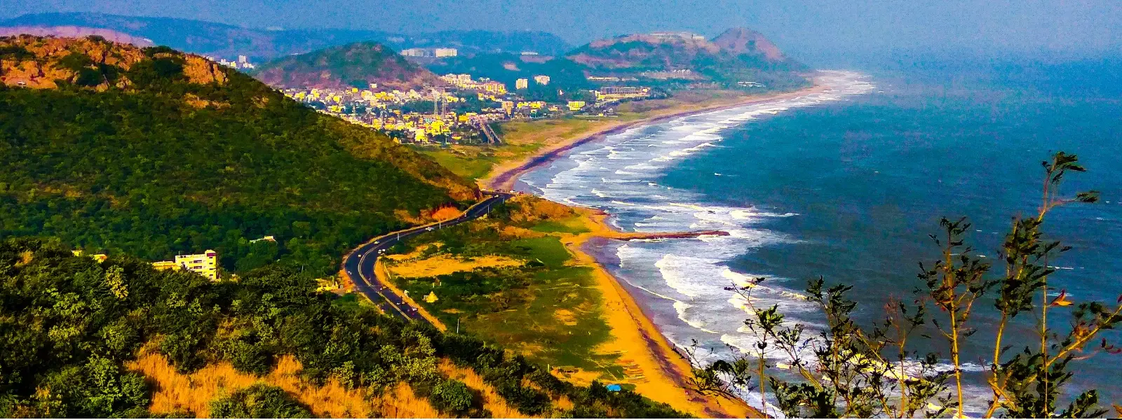 Scenic hidden gem landscape in Visakhapatnam