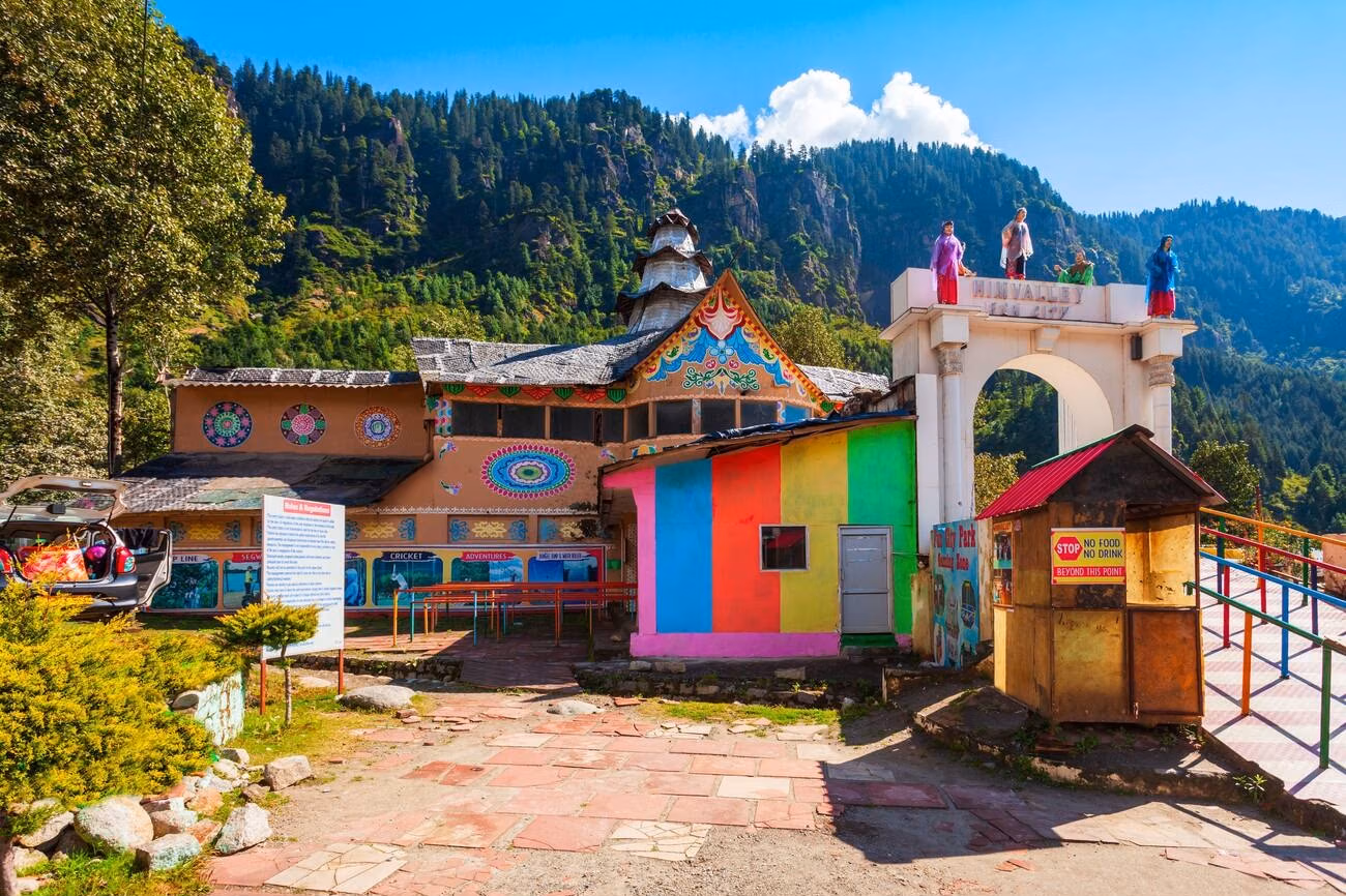 Himvalley amusement and cultural park area in Manali