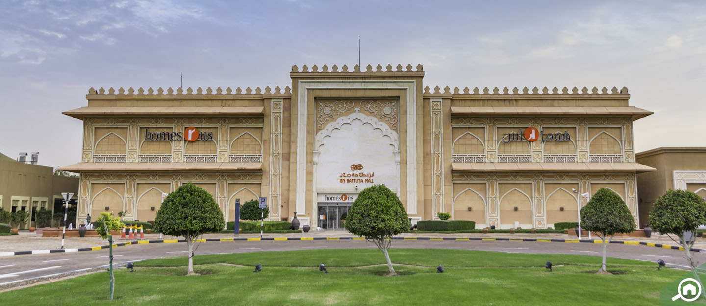Interior themed court at Ibn Battuta Mall Dubai