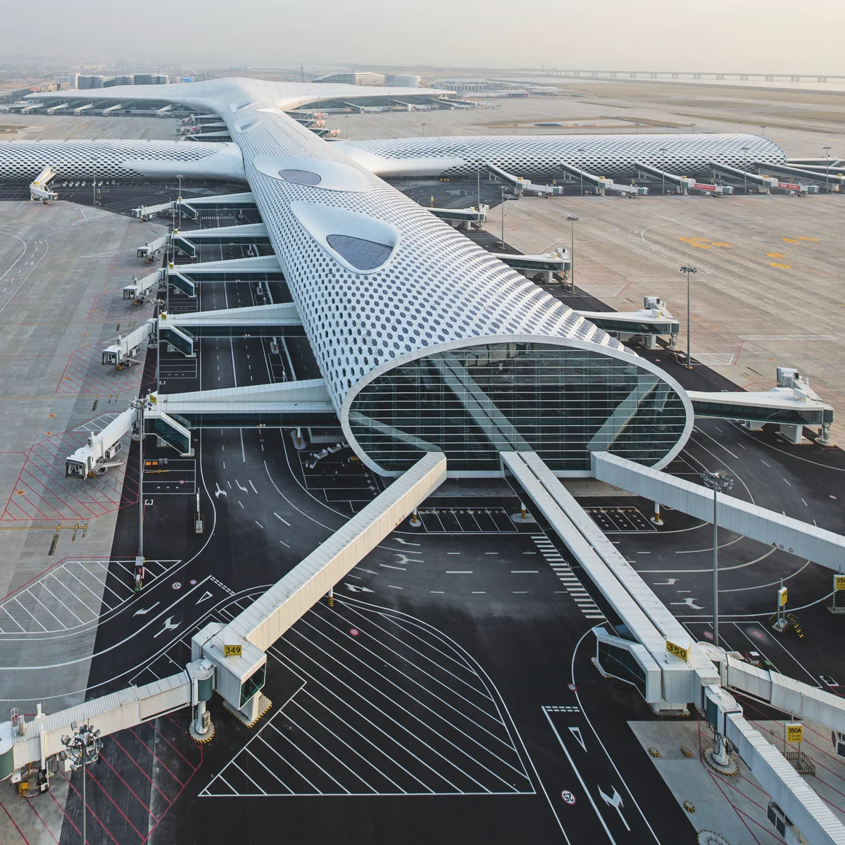 Airport Terminal Departure Area
