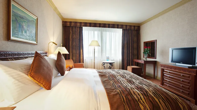Luxury room interior at InterContinental Almaty