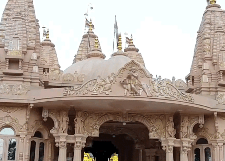 ISKCON Temple Indore exterior view