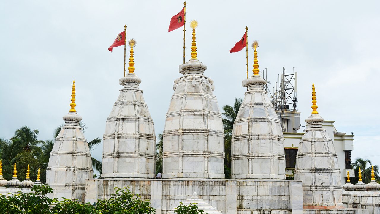 ISKCON Temple Mumbai exterior and main entrance