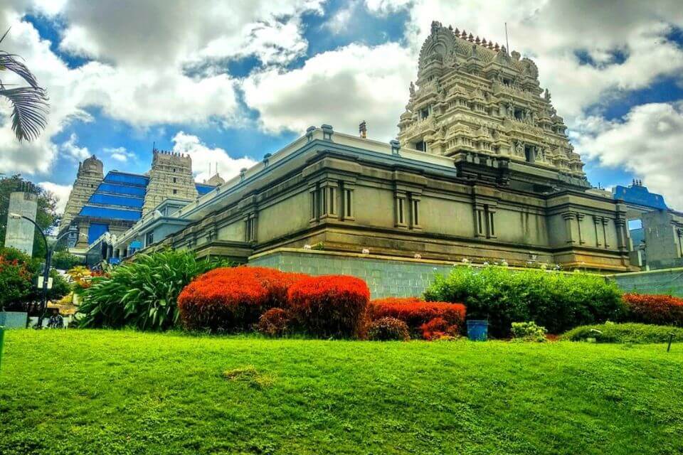 ISKCON Temple Bangalore exterior