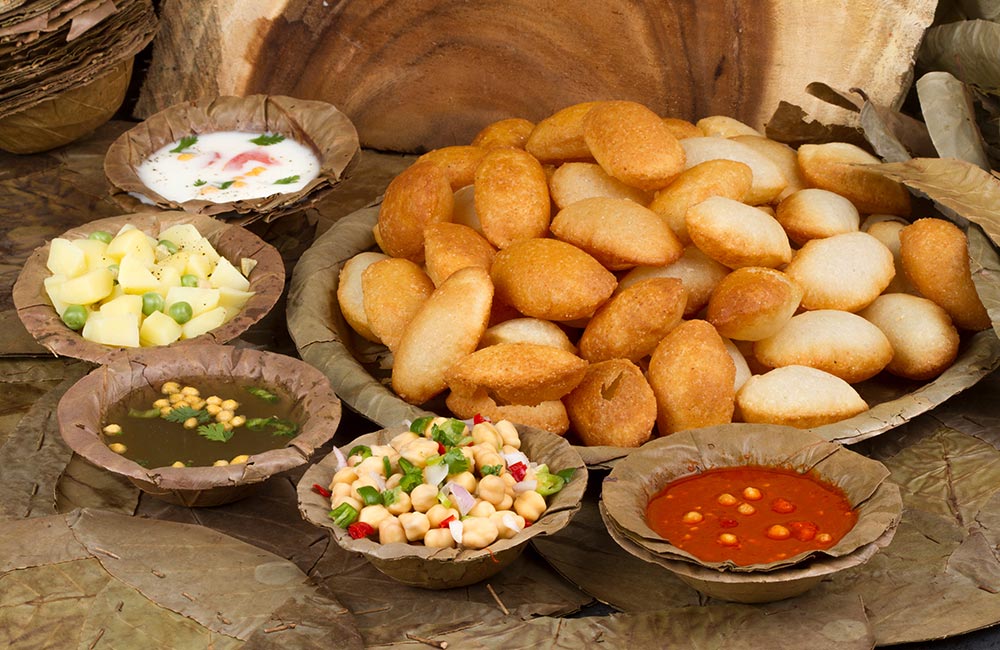 Street food stalls near Law Garden Night Market Ahmedabad