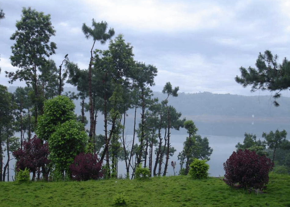Lum Nehru Park gardens in Shillong Meghalaya