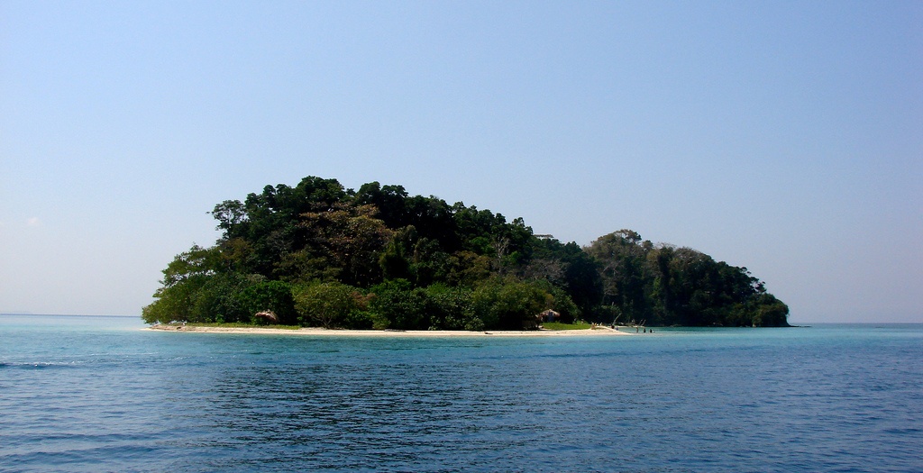 Mahatma Gandhi Marine National Park coastal view