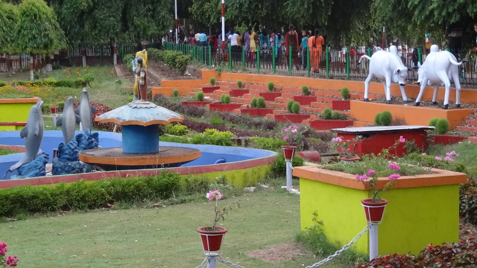 Maitri Bagh Zoo entrance gate in Bhilai