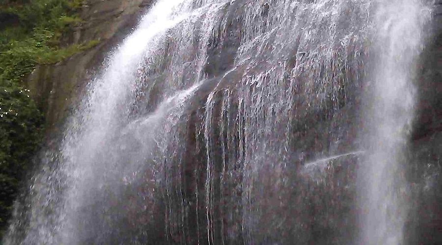 Hidden waterfall in Coorg