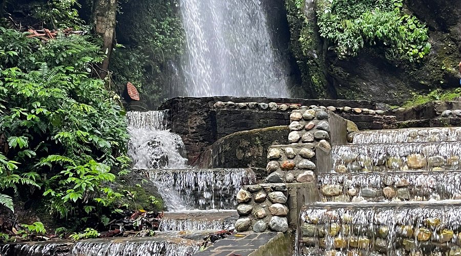 Unexplored waterfall and natural pool location near Jibhi
