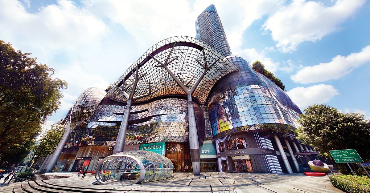 Top malls on Orchard Road including ION Orchard and Ngee Ann City