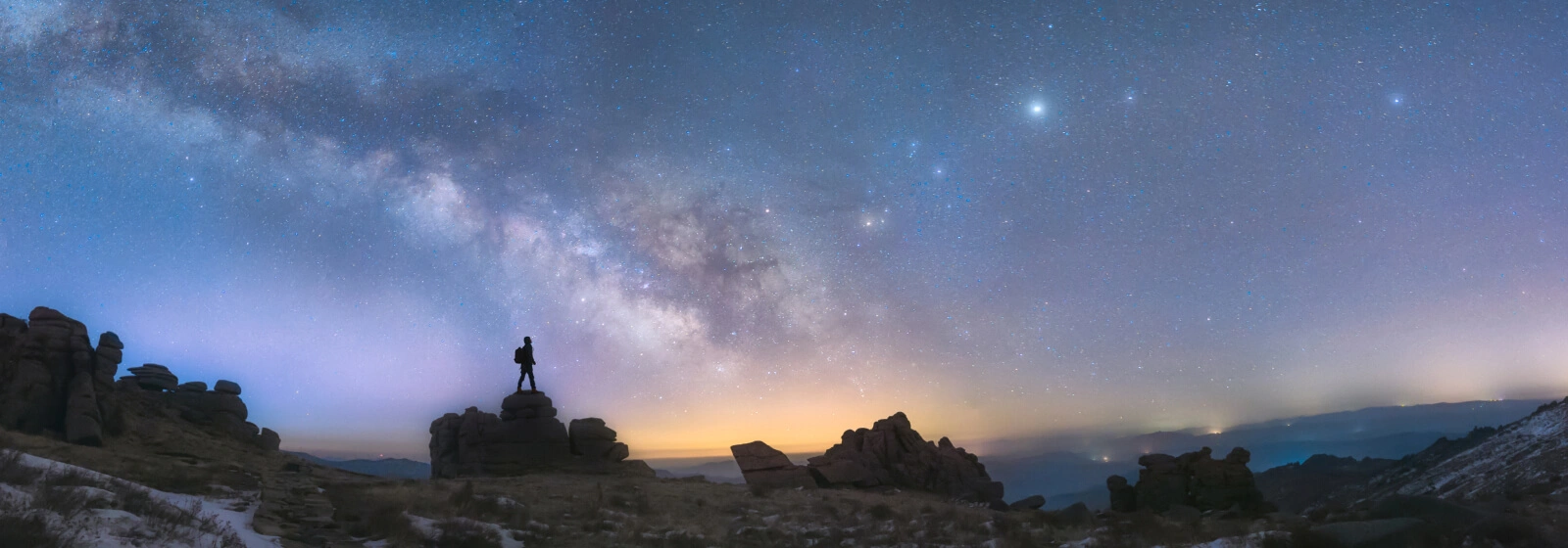 Bhopal city lights and evening skyline