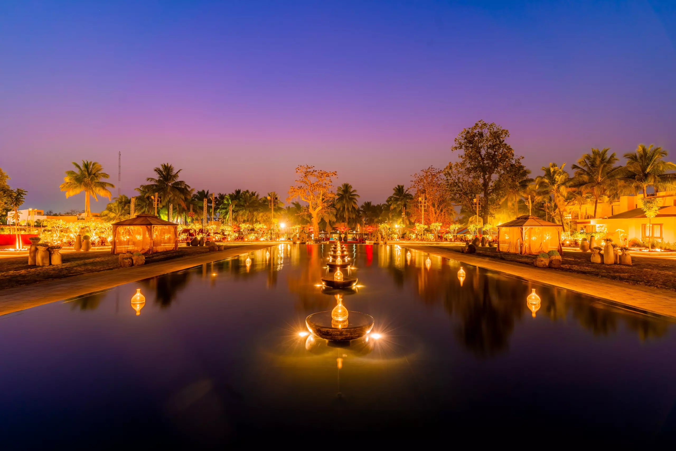 Silvassa resort property with pool