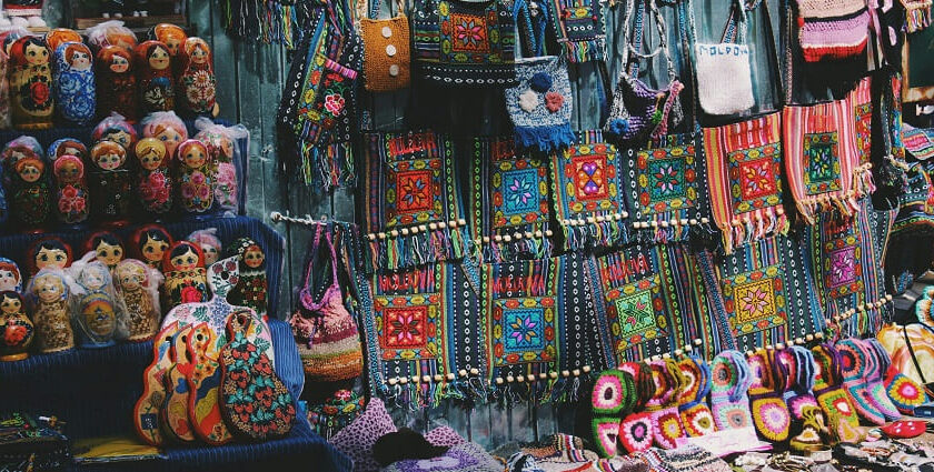 Shopping streets and city center in Jalandhar