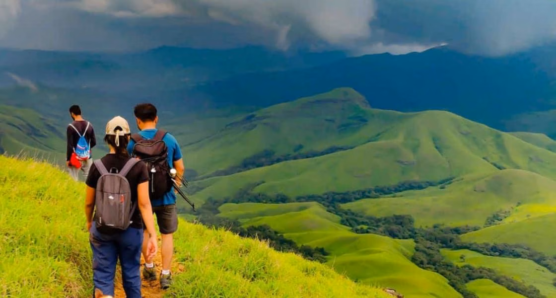 Trekking trail in Wayanad