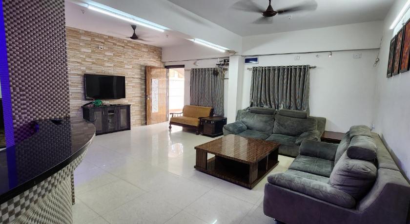 Large family villa living room in Daman