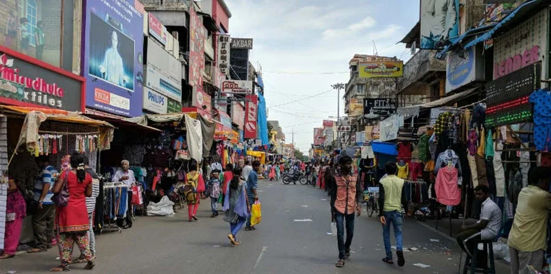 French-influenced civic and heritage zone in Yanam